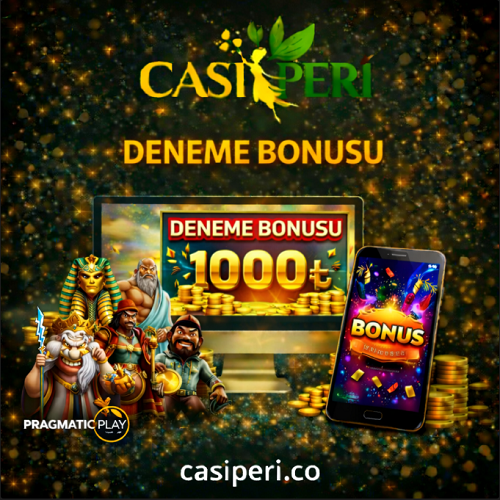 Casiperi deneme bonusu kampanyası, Pragmatic Play slot oyunları, ücretsiz bonus ve promosyon görseli